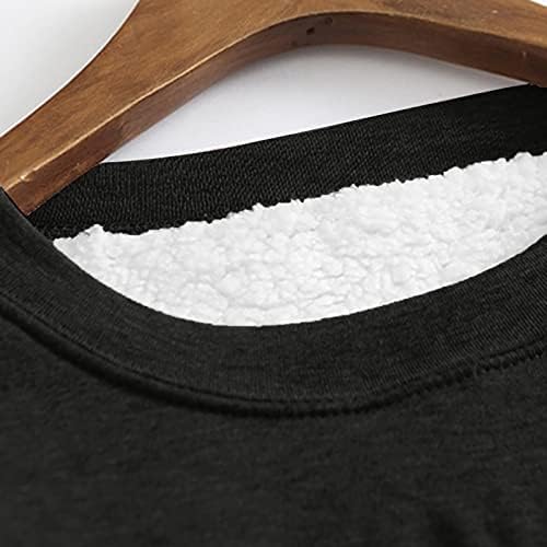 Emsенски есен мода од 2022 година џемпери руно вкупно врвови опремени униформни блузи за жени мода 2022 есен