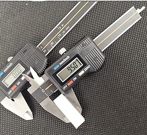Алатка за мерење на дебеломер ABS ABS преносни мини дигитални вернилични калиперски калипер не'рѓосувачки алатки за мерење на дебелина на