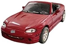 Скала модел на автомобил за Mazda MX-5 Спортски автомобил Метал легура Автоматски модел легура на автомобили со возило со возило со автомобил