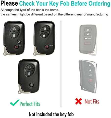 За насловната FOB на Lexus Key со клуч за далечински управувач со тастатура за далечински управувач на паметните клучеви за RX350