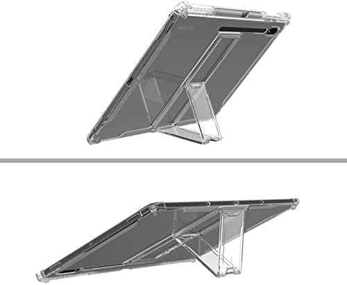 CaseDepot Clear Back Cover Case за Samsung Galaxy Tab S8/Tab S7 11 инчи со држач за пенкало, тенок удар на шок -шок -заштитната заштита на