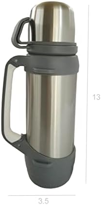 FifturedIsPlays® Изолиран пиво-логор, вакуумска колба од 40 мл, шише со вакуумска вода од не'рѓосувачки челик за ладно и топли пијалоци 16912-NPF-SL