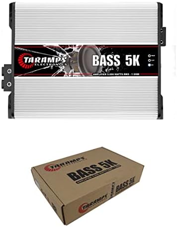 Taramps Bass5k 1 Ohm 5000W 1 Канал засилувач за засилувач автомобил аудио класа Д.