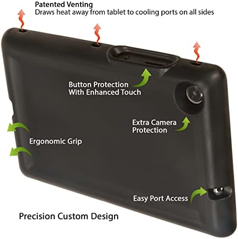 Bobjgear Bobj Rugged Tablet Case за Lenovo Tab M8 HD силикон целосно за перење