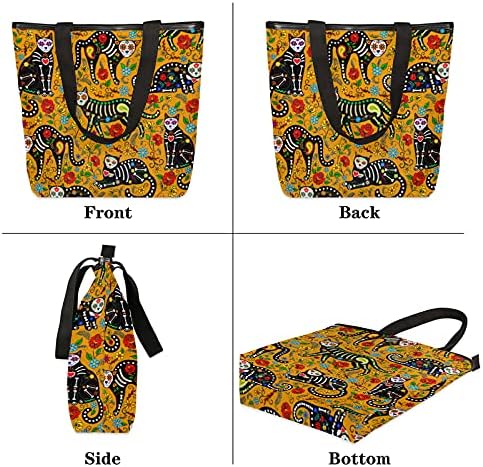Платно торба за тота за жени што може да се употреби торба за намирници со патентирани врвни кеси за намирници за купување торбички