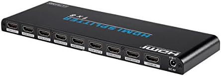 Моноприс Блекбирд 4К Про 1х8 HDMI Сплитер-HDR, 18Gbps, 4K 60Hz, YCbCr 4: 4: 4, СО HDCP 2.2 И Едид Поддршка