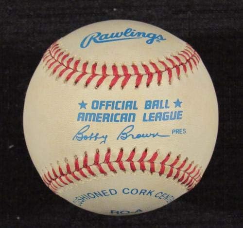 Боб Веле потпиша безбол автограм за автограм - Б109 - Автограмски бејзбол