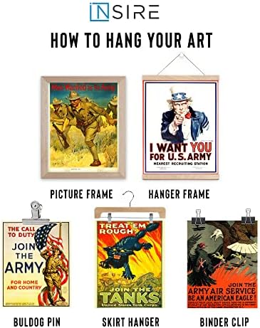 Постери на WW2 Постери од Светска војна 2 Постери на WW2 - Сет од 5 постери за пропаганда на WW2 WW2 постер за меморија на светска