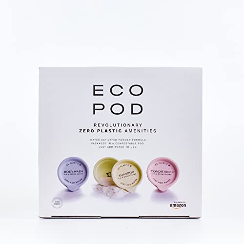 Hotel Emporium Eco Pod Одржливи удобности засновани на прав TSA во согласност | Шампон, балсам и миење на телото