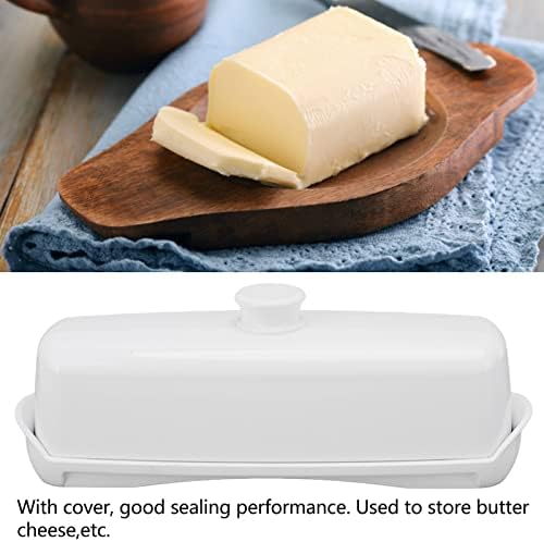 Држач за сирење, издржлив, убав, голем капацитет, уредна пластична кутија со капак за ножеви во домаќинството