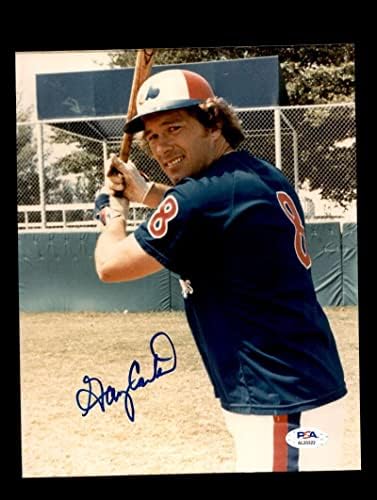 Гери Картер ПСА ДНК потпиша 8x10 Фотографија Автограмска експозиција - Автограмирани фотографии од MLB