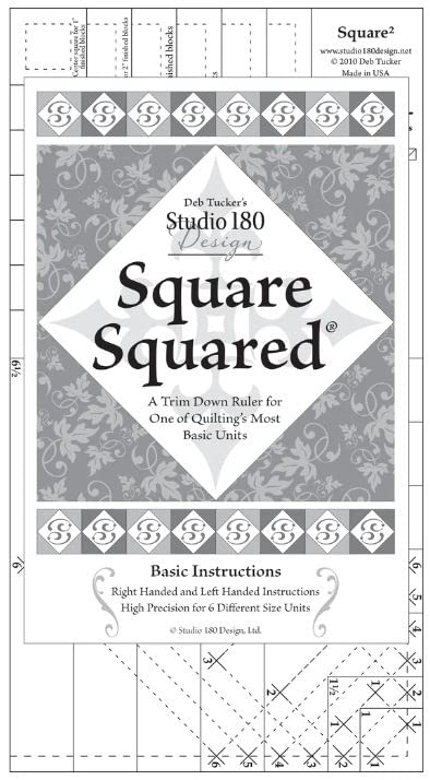 Алатка за ватирање на квадратни квадратни - Студио 180