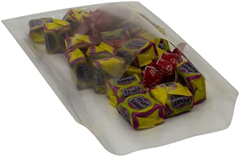 Чиста пластична поли-храна од степени на странични торби- 4 x 8 x 500pcs