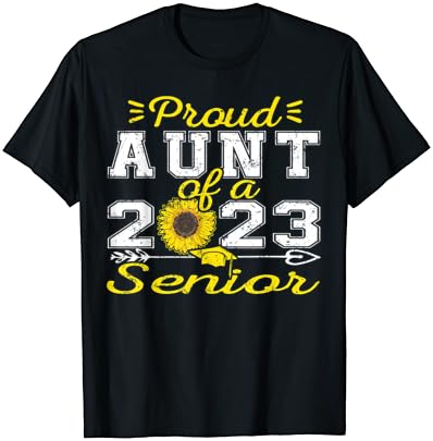 Горда тетка на сениорска, смешна маица за сончоглед од 2023 година