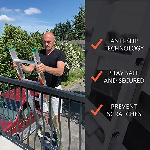 Стабилизатор на скалила за олуци и покрив, додаток за додатоци за додатоци, анти-лизгање, превенција на есен | Заштита на гребење,
