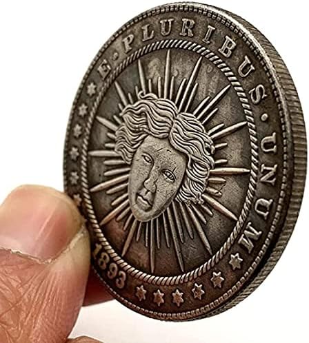 Ада Криптоварентност 1893 Скитници Монета Сонце Момче Омилена Монета Комеморативна Монета Сребрена Обложена Биткоин Аита Монета Среќа Монета Монета Колекционерск?