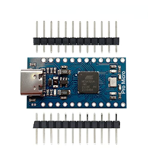 Atmega32U4 5V/16MHz модул со подигач за Arduino Mini USB/Micro USB со заглавие со 2 редови за Arduino