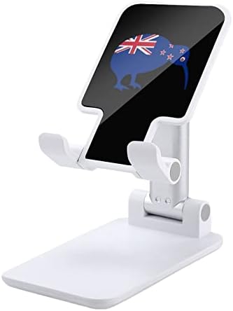 Новозеландско знаме Kiwi мобилен телефон стол за преклоплив прилагодлив држач за мобилен телефон Десктоп Док компатибилен со таблети