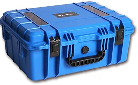 JKUYWX ABS пластична запечатена алатка за безбедност опрема за безбедност Алатка за алатки куфер отпорен на складирање на шок -отпорна