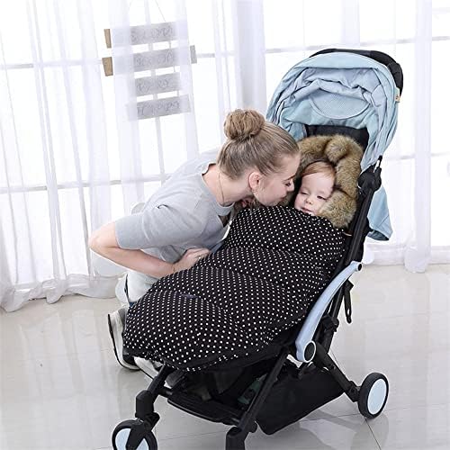 Новорова бебешка вреќа за спиење, пуферка надолу за вреќа за спиење шетаат шетаат прошетки за завиткување на зимска свилена црвком торбичка за завиткување