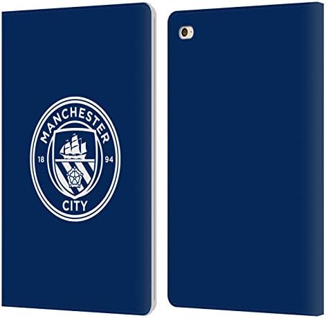 Дизајн на глава за глава официјално лиценциран Манчестер Сити Ман Град ФК Црна боја со целосна боја, кожна книга за паричникот на паричникот,