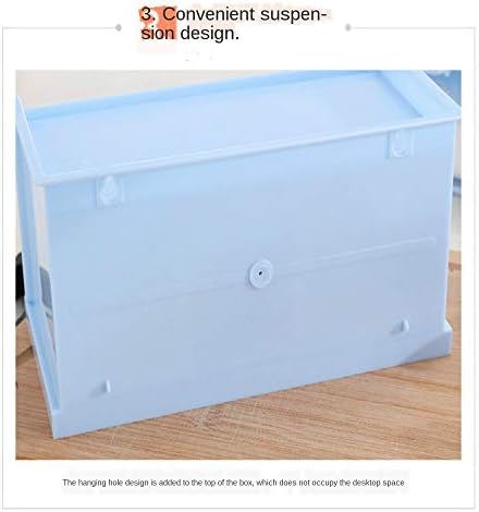 Креативно три мрежни лабораториски кутии со фиока за прилагодување на кутијата за складирање на креативни тегла за зачинување на wallидови
