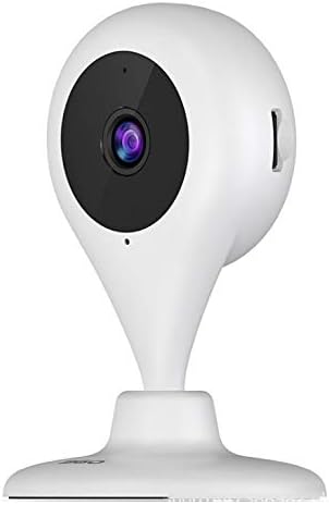 Lkyboa Mini Camera 1080p Camera Security Fisheye на два патна камера за набудување на разговори без кутија