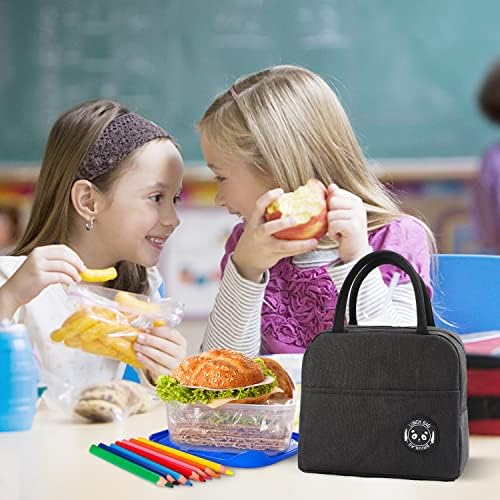 Хубако Мала Пренослива Симпатична Торба За Ручек За Деца, Мини Изолирана Кутија За Ручек За Деца За Еднократно Користење На Торбичка За Ручек За