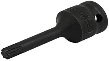 Нов Lon0167 MP8 1/2-Инчен Квадратен Погон CR-MO Ribe Bit Приклучок За Удар Црна (MP8 1/2-Zoll-Quadrat-Laufwerk CR-MO Ribe-Bit-Steckdosenadapter