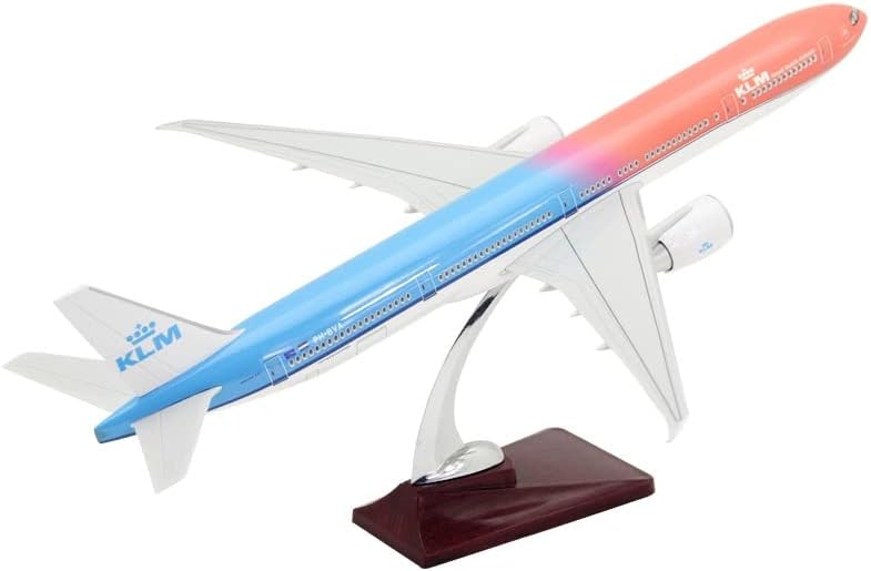 Реелак борец за легура на легура за: 47 см воздух Клм портокалова гордост KLM Boeing B777 модел на авиони смола од смола за леење