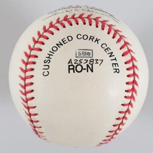 Кал Меклиш потпиша бејзбол Индијанци - ЦОА - автограмирани бејзбол