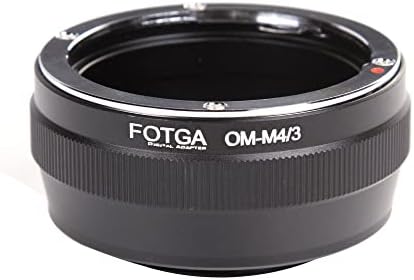 Адаптер за леќи на FOTGA за Олимп Ом монтирање на леќи до микро четири третини M4/3 MFT монтирање на камерата Олимп Пен-Ф Е-ПЛ1/2 E-PL7/8/9/10