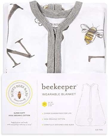 Пчелите На Барт Бебе Унисекс - Бебе Пчелар Ќебе За Носење, Органски Памук, Вреќа За Спиење Со Преминување На Повивање