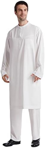 Летна машка маичка машка машка средно копче надолу од џеб, муслимански облеки, панталони со две парчиња поставени костуми за матурска