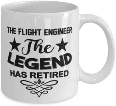 Кригла за инженер за летање, легендата се пензионираше, новини уникатни идеи за подароци за инженер за летање, чаша чаша чаша