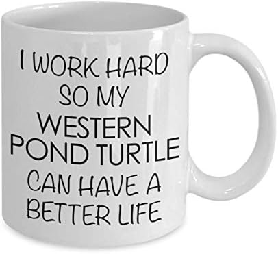 Додатоци за желка за западно езерце, работам напорно за да може мојата езерце желка да има подобар живот керамички кафе