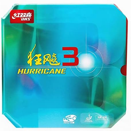 Sixbuys DHS табела Тенис гумен ураган 3 NEO LEA PING PING PONG GUBED 39 °/40 ° 2,15мм