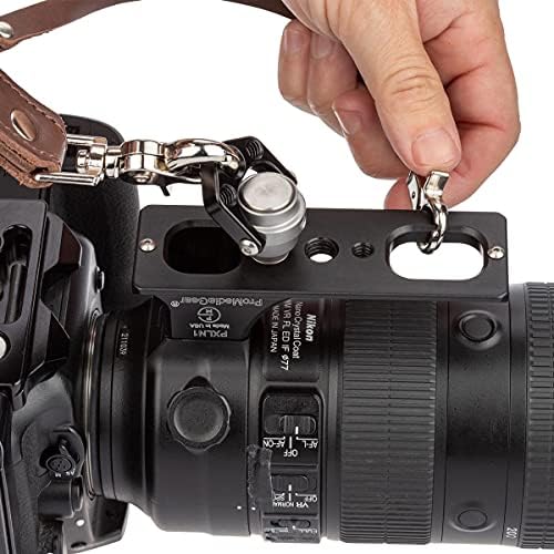 PROMEDIAGEAR PXLN1QD Замена на стапалото за Nikon 500mm PF & 70-200 f/2.8FL, VR1 & 2 со порта за ремени QD