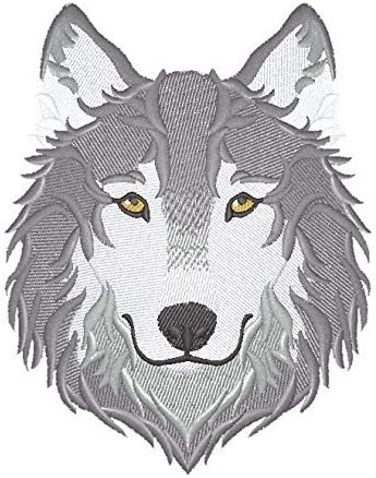 Природата ткаеше во навои, Неверојатно животинско царство [Волк Фал [Обичај и уникатно] везено железо на/шива лепенка [4,62 x 6] [Направено