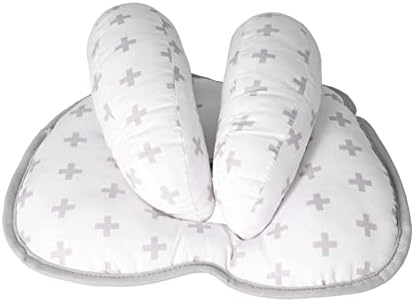 Кејт Перница за бебиња, прилагодлив дизајн, дише мека уникатна форма, практична практична перница за бебиња, безбедно удобно за возови