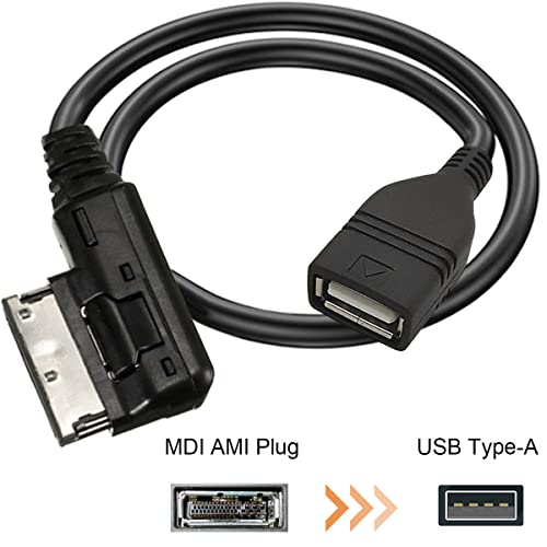 DKARDU MDI/AMI USB Адаптер Кабел, ЗА VW Медиуми ВО USB mmi ДО USB, За Folkswagen За Audi Mercedes Медиуми/Музички Интерфејс, Само За Поврзете
