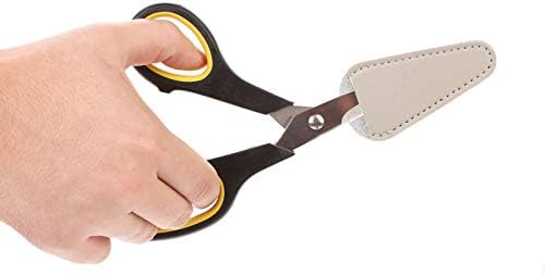 Заштита на џебниот заштитник на џеб, вметнете Организатор 6PCS ножици обвивка кожа ножици за заштита на заштитникот за шиење
