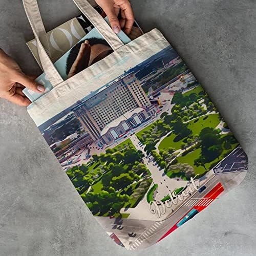 Детроит платно торбички торбички патувања за отпадоци торба за рамо за рамената за свадбени роденденски подароци