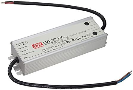 MW значи добро CLG-150-12B 12V 11A 132W единечен излез LED напојување со PFC