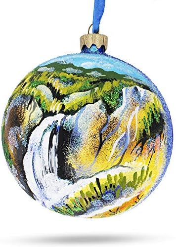 Национален парк Yellowолстон, Божиќни украси во Вајоминг стаклена топка 4 инчи