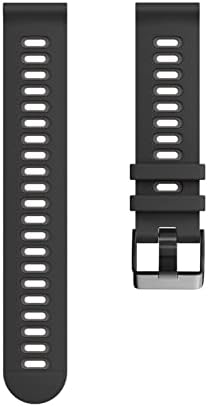 XJIM 20 22mm Watchband for Garmin Venu 2 Sport Spickband Forerunner 645 245 55 158 VivoActive 3 4 Silicone нараквица лента Venu 2 Plus Watchband