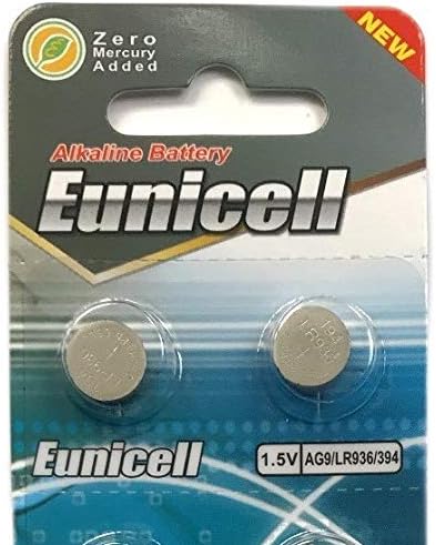 10 X Eunicell AG9 / LR936 / G9 / SR936W 1.5 v Алкална Ќелија Батерии Нови