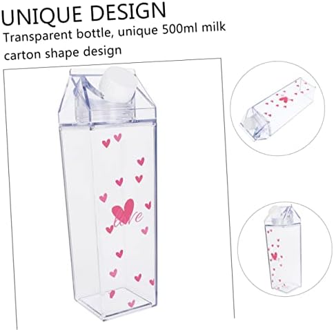 УПКОХ 10 Еез Млечна Чаша Чист Контејнер Контејнер За Пијалоци Пластични Шишиња Со Вода За Деца Контејнер За Млеко Кутија За Повеќекратна