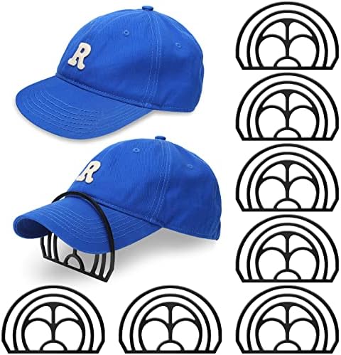Amyhill 8 парчиња капа за капаче за бендер капа за виткање капа со двојни опции за дизајн крива крива алатка за криви за бејзбол