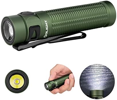 Olight Baton3 Pro 1500 Lumens EDC Fl Flersly Fl Flerslies Cool Бела светлина: 5700 ~ 6700K пакет Неутрално бело светло: 4000 ~ 5000K